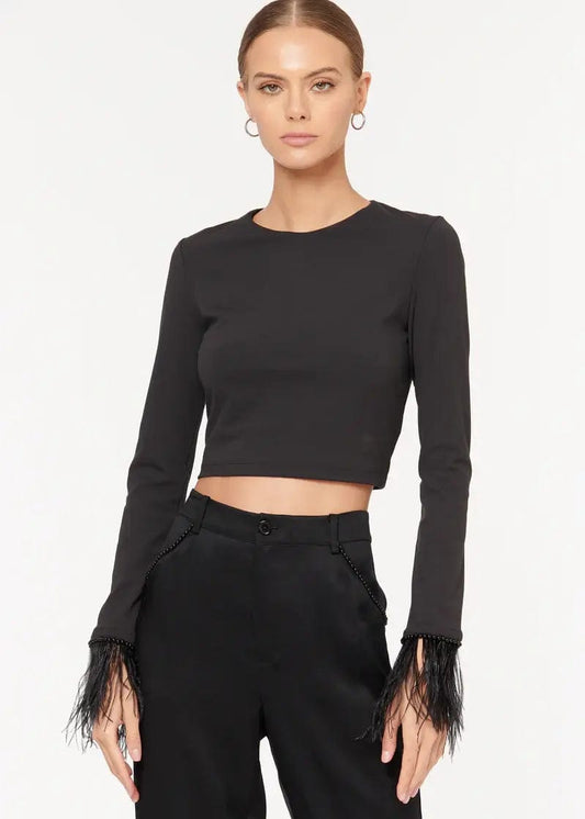 CAMI NYC Tops CAMI NYC - Shiza Top in Black